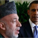Hamid Karzai with Barack Obama