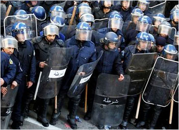 Algerian police