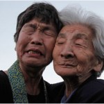 Japanese women weep