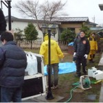 Relief work in Japan