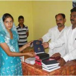 Bible distribution in Jammu