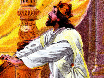 Jehoshaphat praying